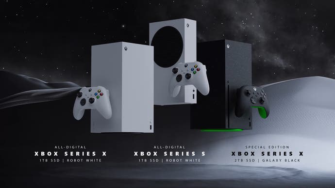 Three new Xbox Series X/S consoles