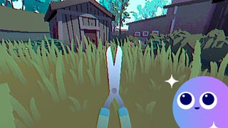 Some normal shears in normal gardening game Grunn