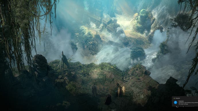 Diablo 4 screenshot with beautiful water scenery