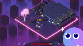 A funky disco with extra guns and swords in Disco Samurai