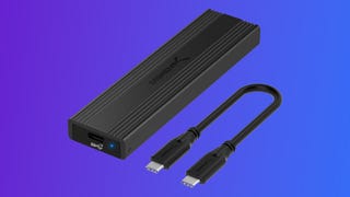 Turn your old M.2 NVMe SSD into a capacious USB drive for just £16 with this Sabrent enclosure