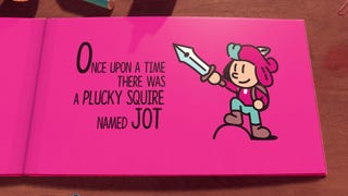 "Once upon a time there was a plucky squire named Jot..."