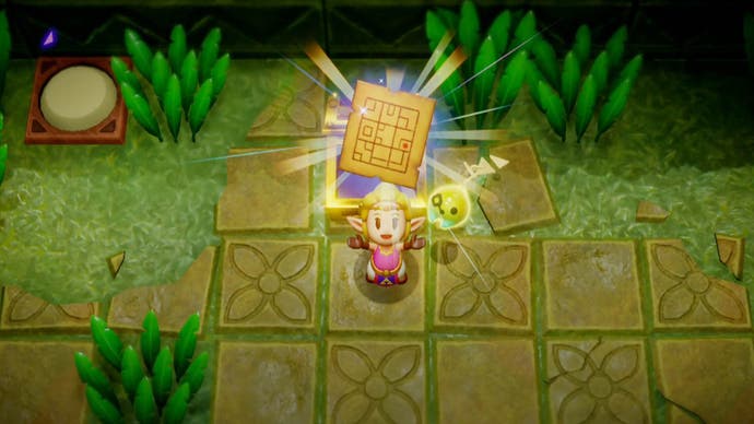 zelda echoes of wisdom collecting faron temple dungeon map