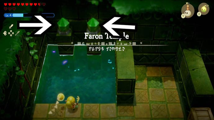 zelda echoes of wisdom faron temple chest two crystal puzzle crystal one and two location