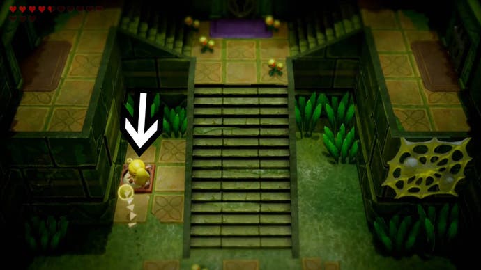 zelda echoes of wisdom faron temple main room floor switch location