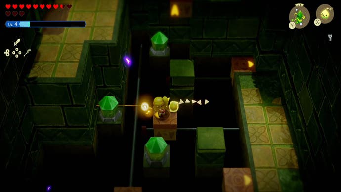 zelda echoes of wisdom faron temple moving platforms crystal locations