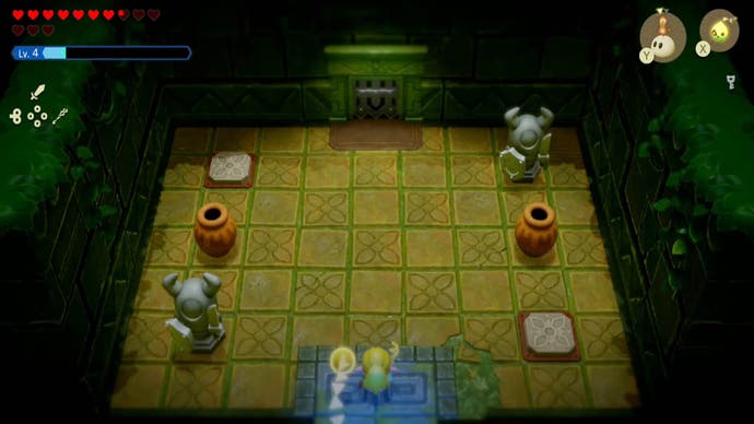 zelda echoes of wisdom faron temple second pressure switch puzzle room