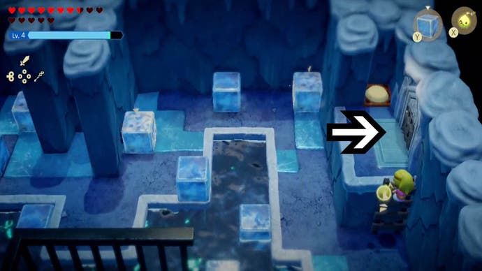 zelda echoes of wisdom lanayru temple switch and exit door location