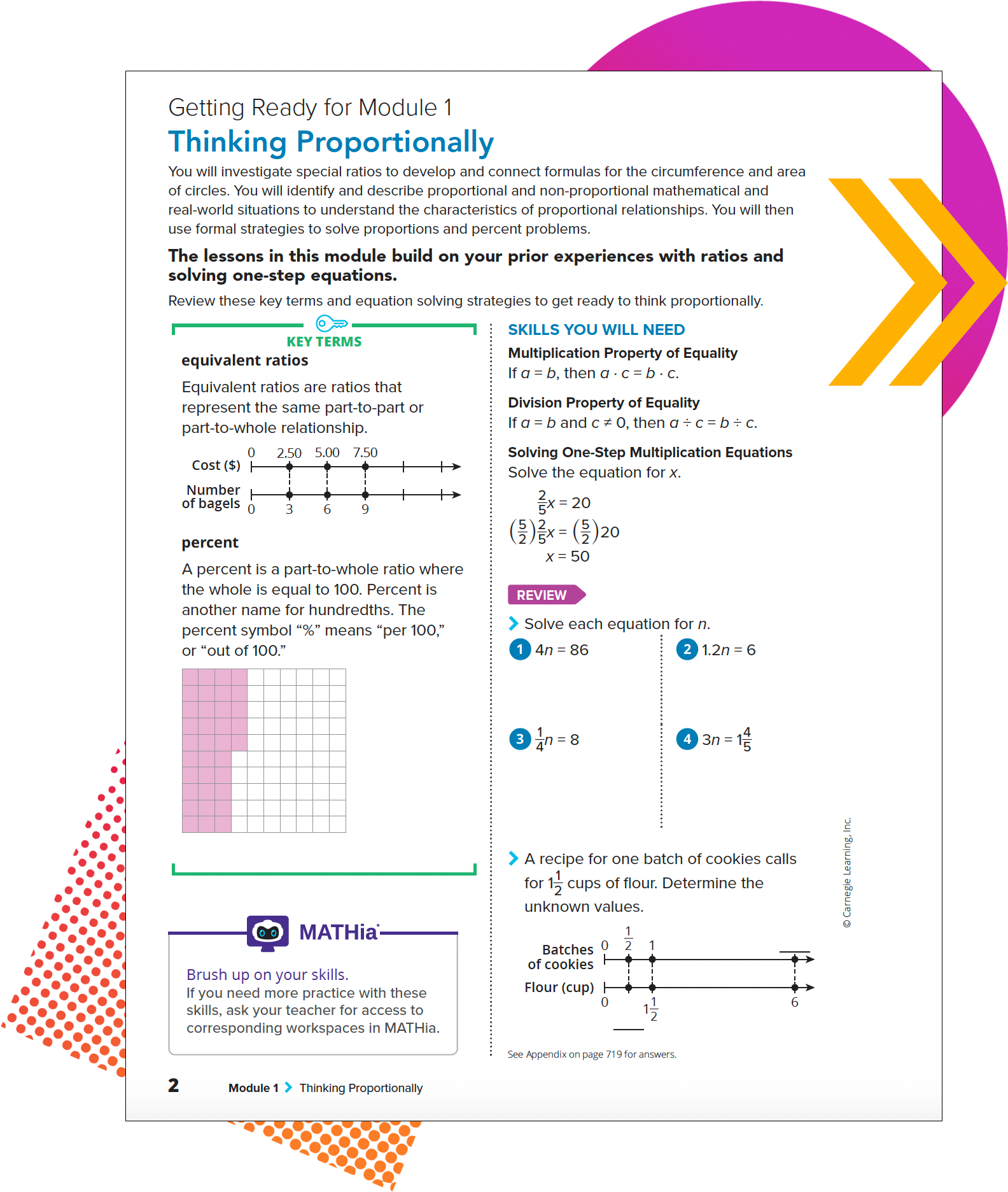 Provide just-in-time math support with Getting Ready from Carnegie Learning MATHbook